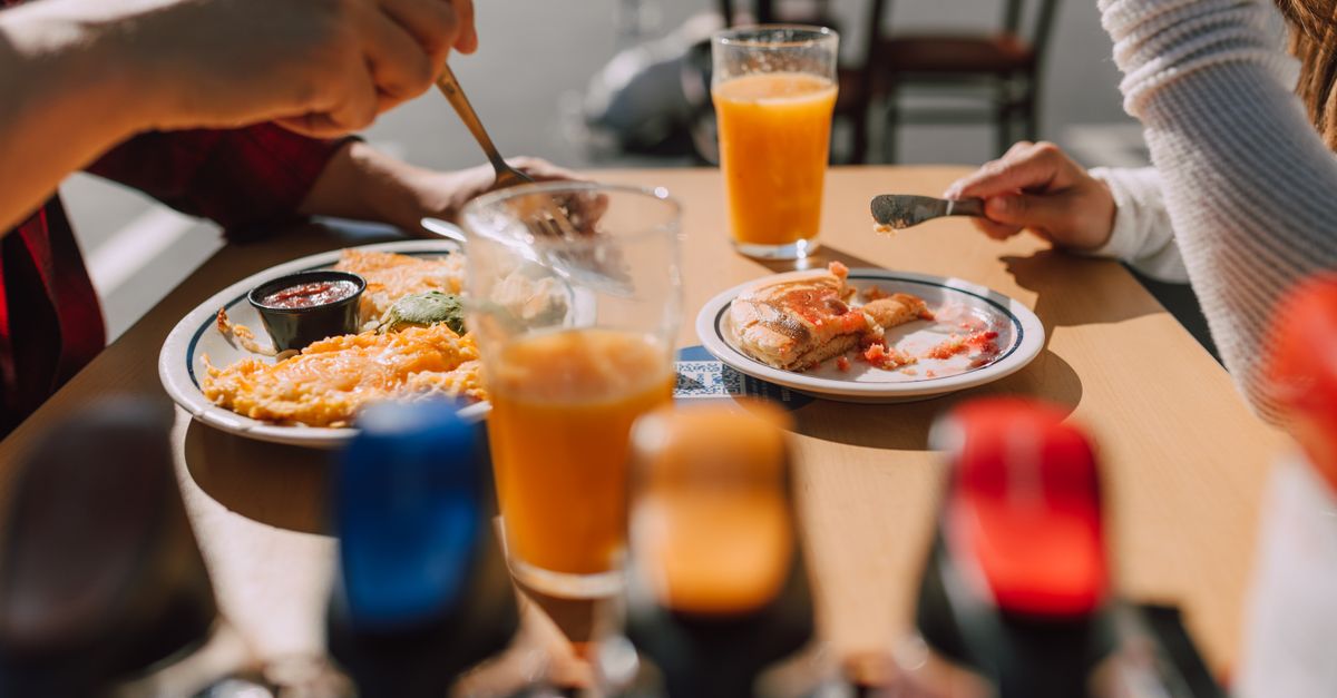 Food truck brunch dominical — petit-déjeuner gourmand