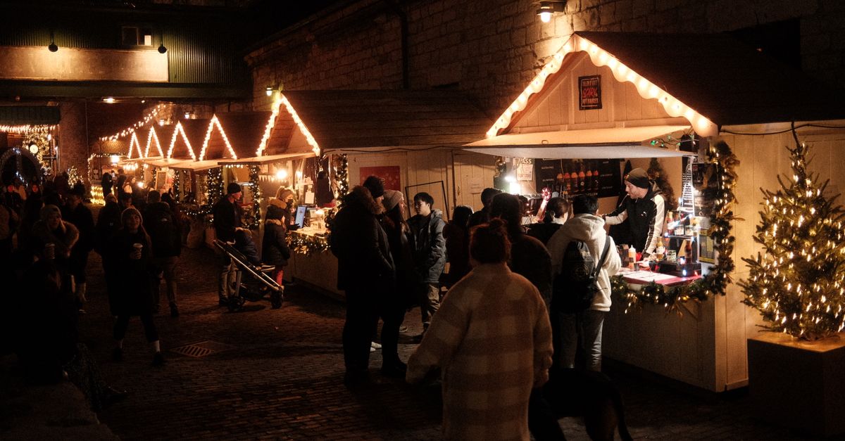 Food truck Noël — marché de Noël et hiver